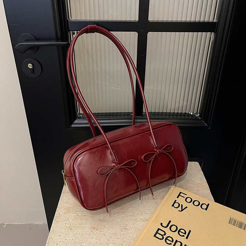 Pillow Bag Textured Underarm Bag Large Capacity Women's Bag