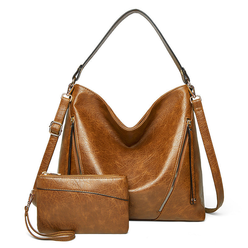 European And American Casual Style Diagonal Handbag