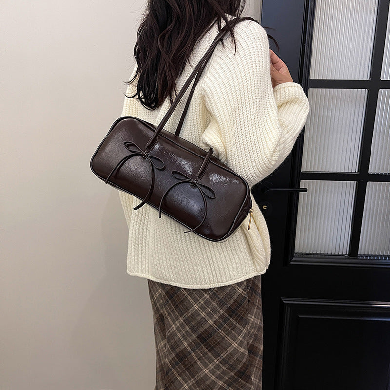 Pillow Bag Textured Underarm Bag Large Capacity Women's Bag