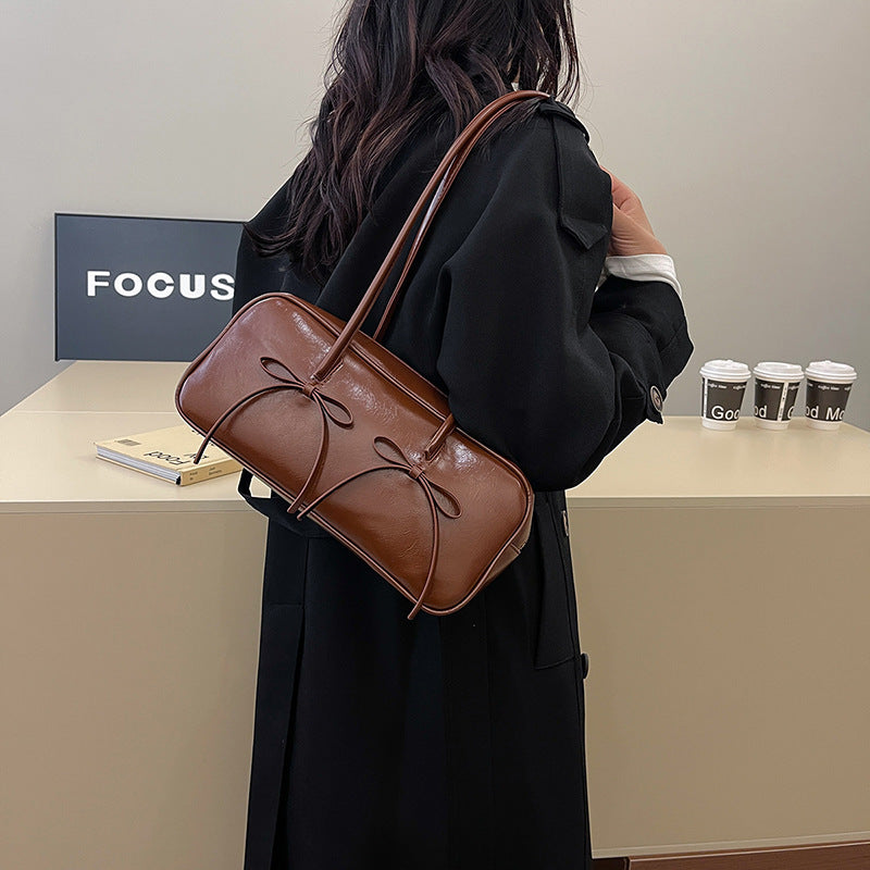 Pillow Bag Textured Underarm Bag Large Capacity Women's Bag