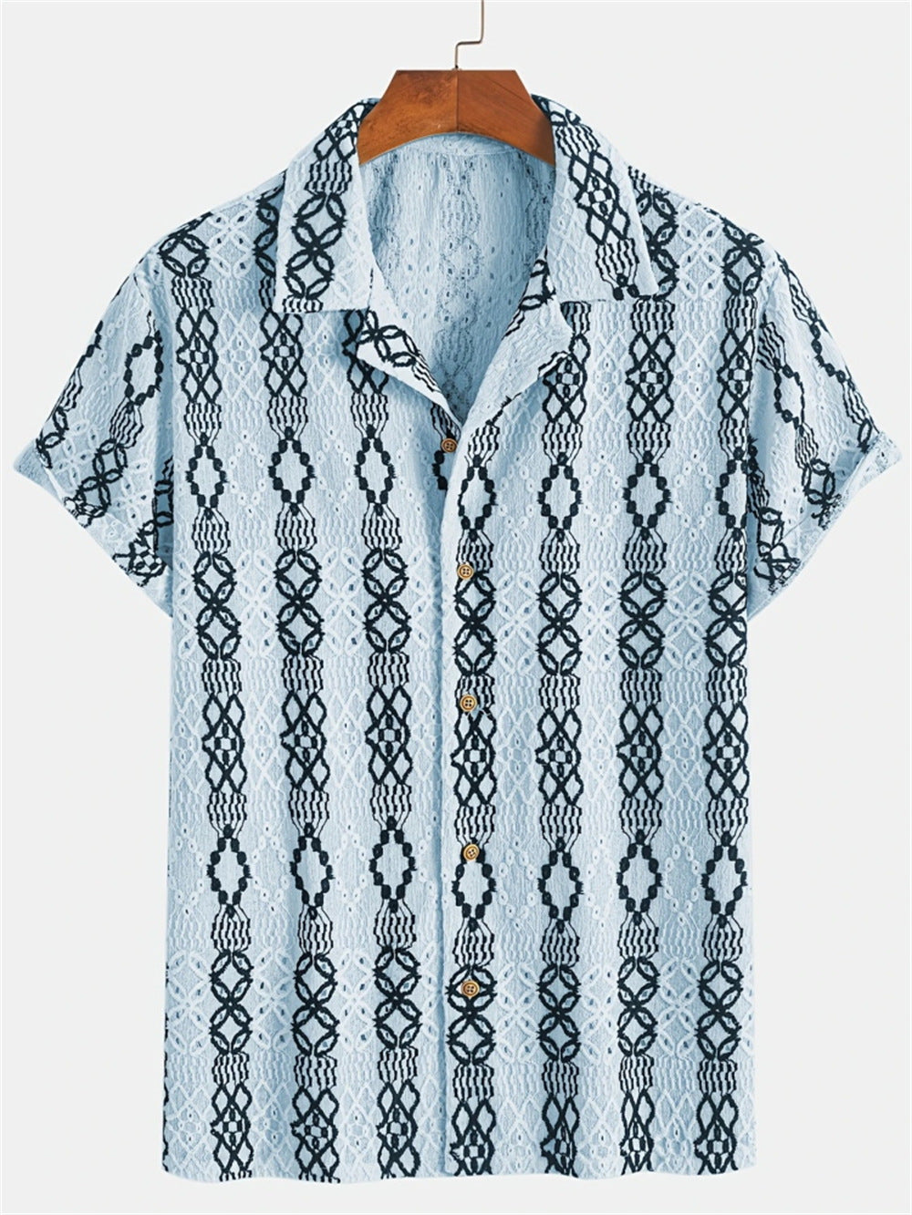 Men's 3D Printed All-matching Retro Fashion Shirt