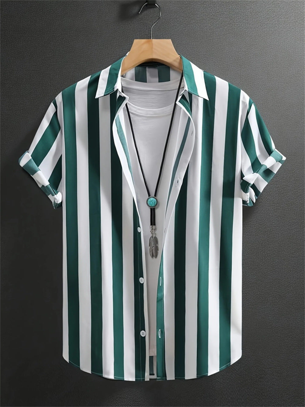 Men's 3D Printed All-matching Retro Fashion Shirt