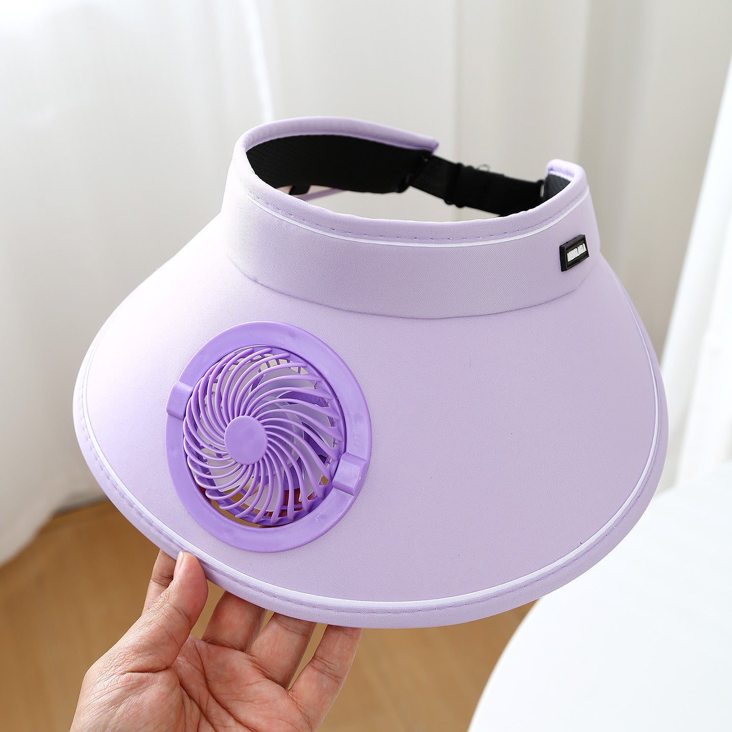 USB Charging Cap With Fan Female Sunshade Light Breathable