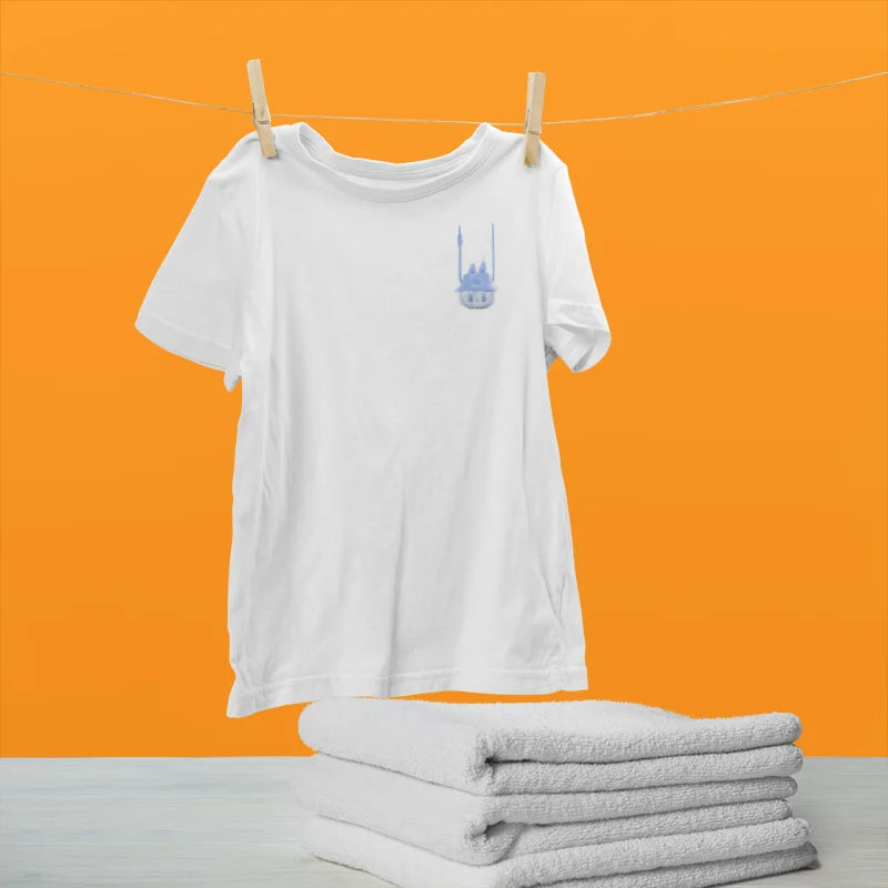 “Bulala Bunny Cup: Blue - hat, clear - faced, cute portable design—fun style for Bulala T - shirts.”