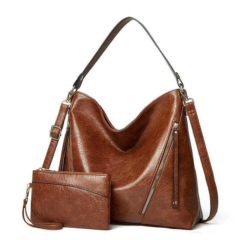 European And American Casual Style Diagonal Handbag
