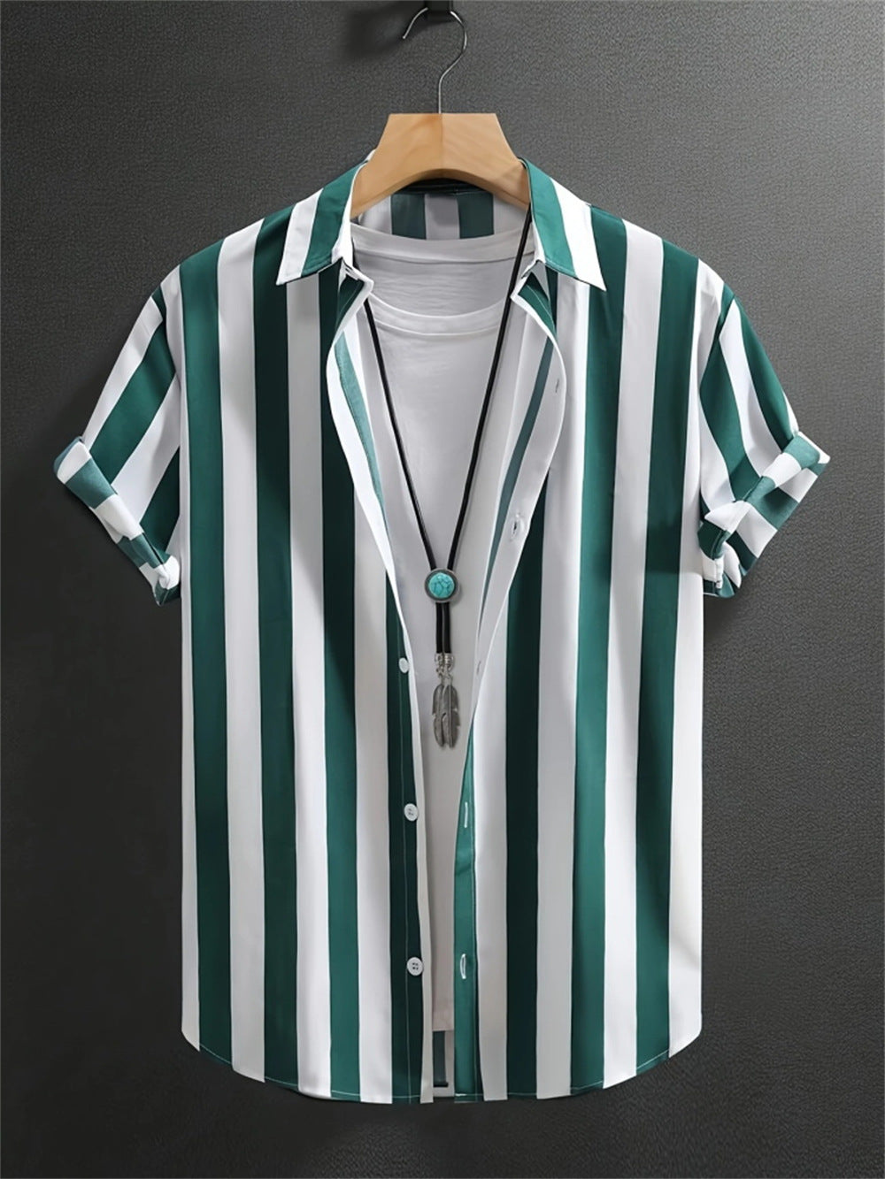 Men's 3D Printed All-matching Retro Fashion Shirt