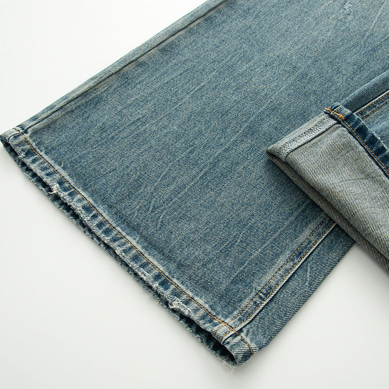 Early Autumn New High Waist Slimming Retro Straight Jeans Trousers For Women